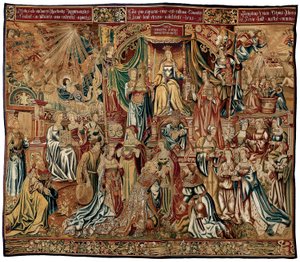 Justice (Justice) z Los Honores od Bernard van Orley