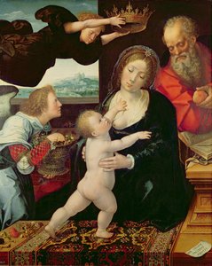 Svatá rodina, 1522 od Bernard van Orley