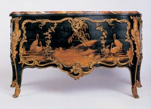 Komoda, cca 1745