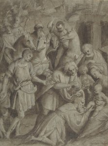 Klanění tří králů, 1553.
