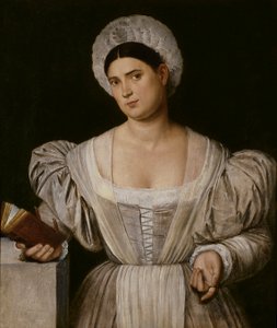 Portrét ženy (Agnese, malířova švagrová) od Bernardino Licinio