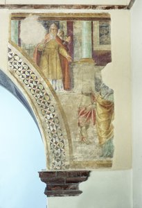 Vyhnání svatého Joachima z chrámu od Bernardino Luini