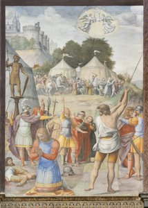 Umučení svatého Maurice od Bernardino Luini