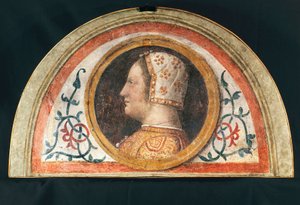 Portrét Bony Savojské (Avigliana od Bernardino Luini