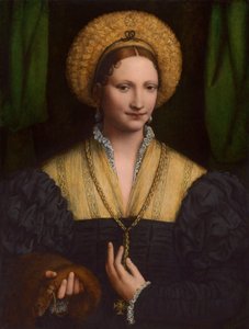 Portrét dámy od Bernardino Luini