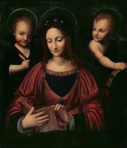 Svatá Kateřina Alexandrijská od Bernardino Luini