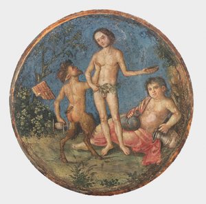 Bacchus, Pan a Silenus, ca. 1509