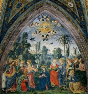Sestoupení Ducha svatého Letnice, 1492-1495.