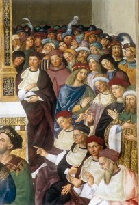Vie du pape Pio (Pie) II (Enea Silvio Piccolomini od Bernardino di Betto Pinturicchio