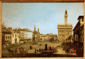 Piazza della Signoria od Bernardo Bellotto