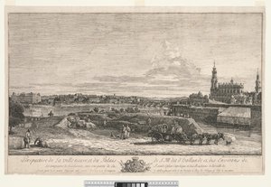Pohled na Drážďany, 1748. od Bernardo Bellotto