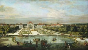 Palác Nymphenburg, Mnichov od Bernardo Bellotto and Workshop
