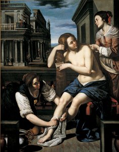 Bathsheba at Her Bath, cca 1637