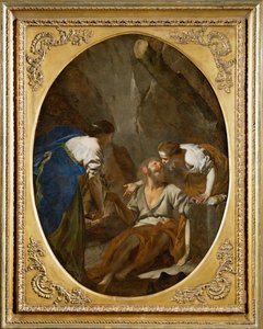 Loth et ses filles - Loth a jeho dcery ... od Bernardo Cavallino