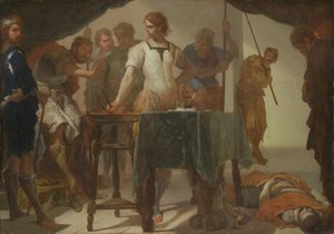 Mucius Scaevola čelí králi Porsennovi