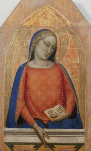 Madona z Magnificat, asi 1335.