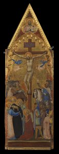 Ukřižování (střední panel) (recto) od Bernardo Daddi