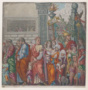 List 7: Procesí, z Triumph Julia Caesara, 1599.