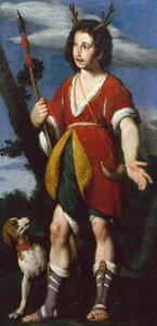 Actaeon (olej na plátně) od Bernardo Strozzi