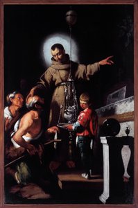Portrét svatého Didaka z Alcaly (olej na plátně). od Bernardo Strozzi