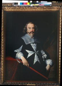 Portrét maltézského rytíře (Scipione Papafava?), kolem 1629 (olej na plátně) od Bernardo Strozzi