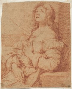 Heilige Ursula od Bernardo Strozzi