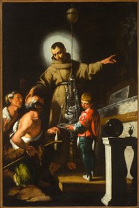Zázrak svatého Didaka od Bernardo Strozzi