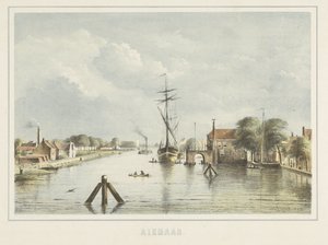 Pohled na Alkmaar z Bierkade