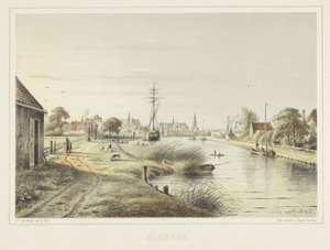 Pohled na Alkmaar z Zeglis