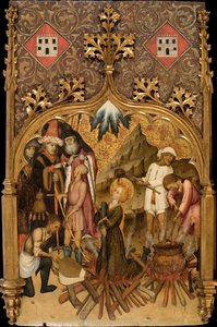 Umučení svaté Lucie, c. 1440 od Bernat Martorell the Elder