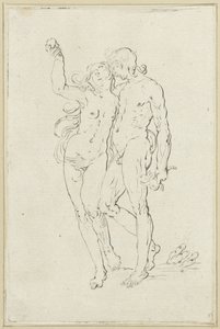 Adam a Eva od Bernhard Schreuder (possibly)