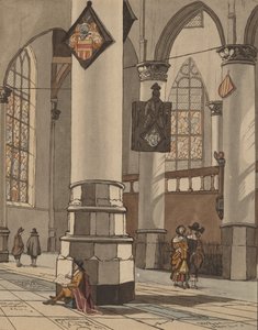 Interiér kostela, 1774.