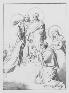 Danteho Božská komedie, Paradiso (Nebe), deska XXXIV (litografie)