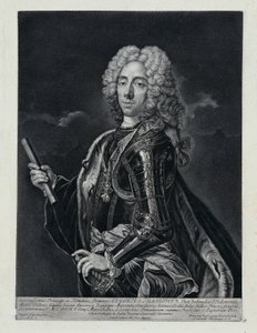 princ Evžen Savojský od Bernhard Vogel