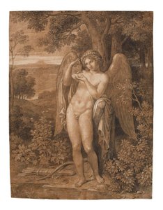 Amor s motýlem od Bertel Thorvaldsen