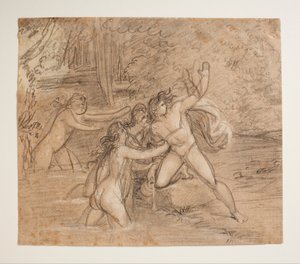 Hylas a vodní nymfy od Bertel Thorvaldsen