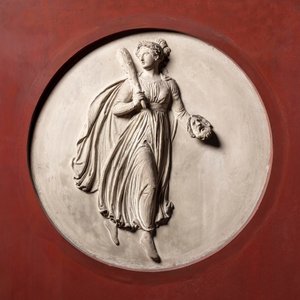 Melpomené. Múza tragédie od Bertel Thorvaldsen
