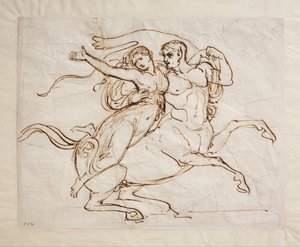 Nessus a Deianira od Bertel Thorvaldsen