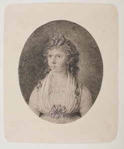 Portrét Maren Schou Westové, rozené Grønlundové od Bertel Thorvaldsen
