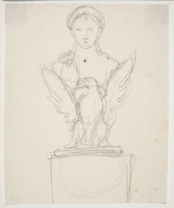 Návrh busty Napoleona od Bertel Thorvaldsen
