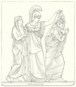Minerva odhaluje Vice od Bertel after Thorvaldsen