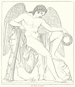 Anděl smrti od Bertel after Thorvaldsen