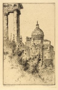 Sloupy, Římské fórum od Bertha E. Jaques