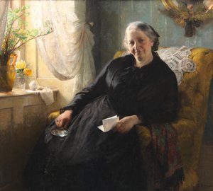 Portrét Cecilie Trier, rozené Melchior
