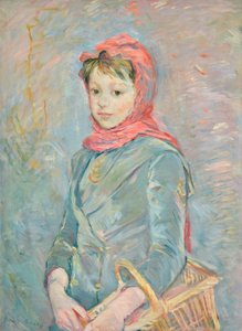 Francouzsky: Fillette portant un panier od Berthe Morisot