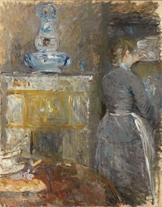 V jídelně; V jídelně, 1880 od Berthe Morisot