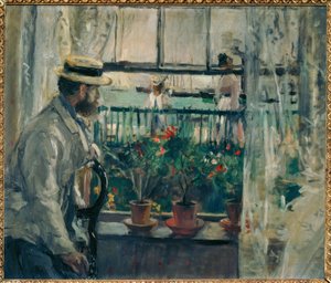 Interieur, Isle of Wight od Berthe Morisot