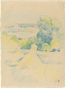 Krajina, . od Berthe Morisot