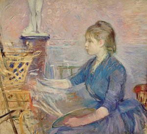 Obraz Paule Gobillarda, 1887 od Berthe Morisot