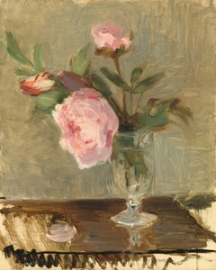 Pivoňky, c. 1869. od Berthe Morisot